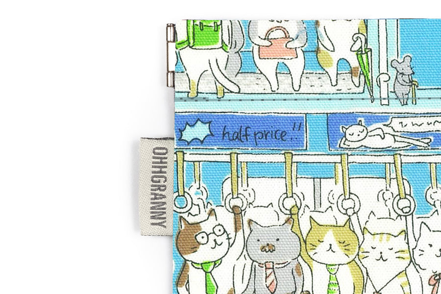 Subway Neko (Blue)