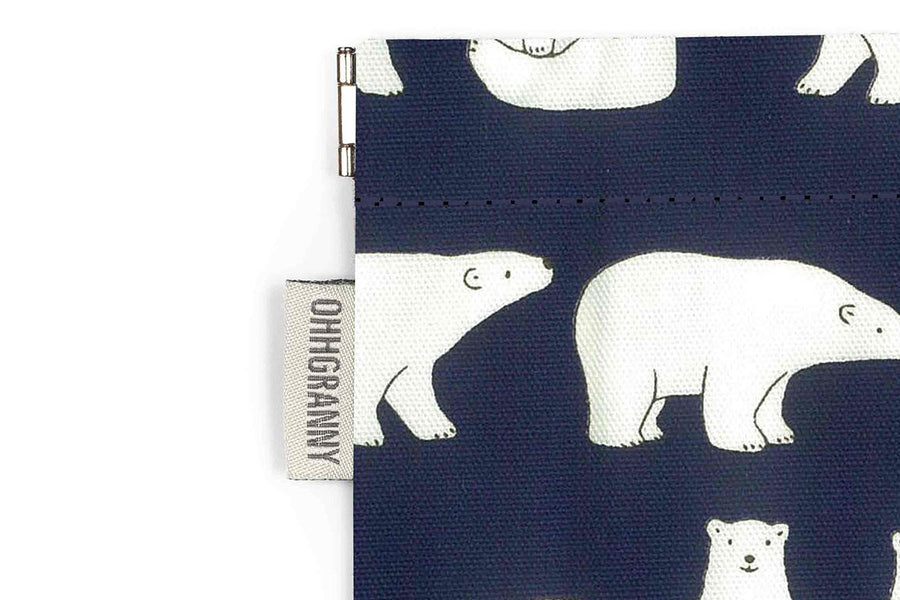 Mini Inuka Bear (Navy)