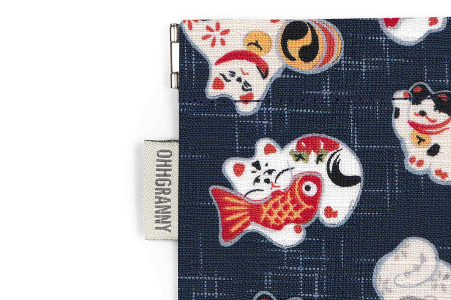 Sakana Maneki Neko (Navy)