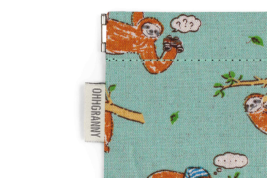 Adventurous Sloth (Teal)