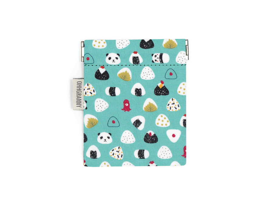 Onigiri on Turquoise