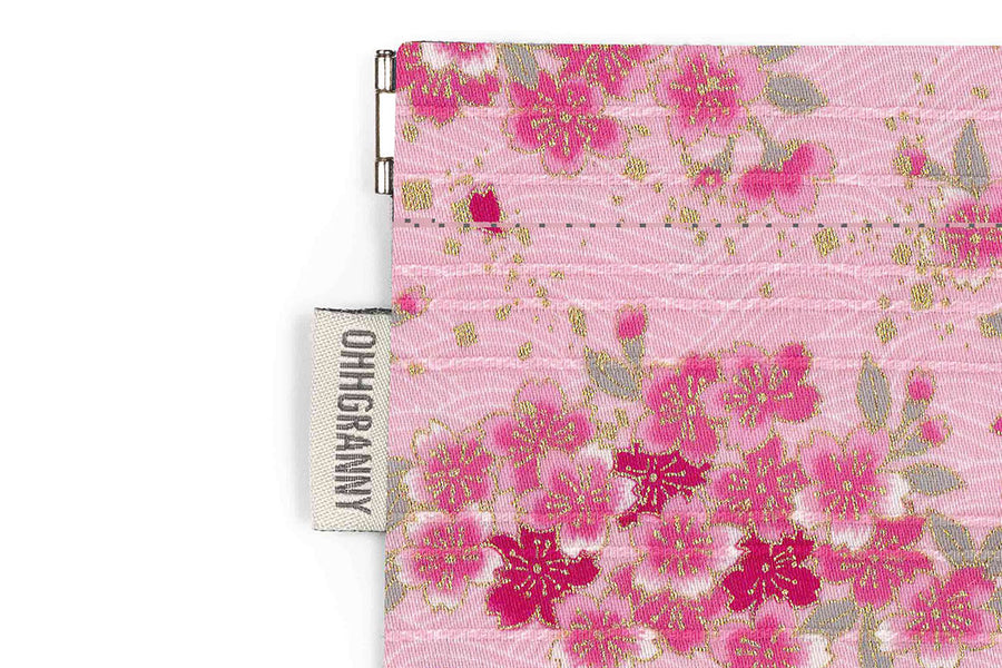 Cherry Blossom on Wave (Pink)