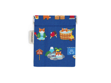 Shiba Inu Onsen (Blue)