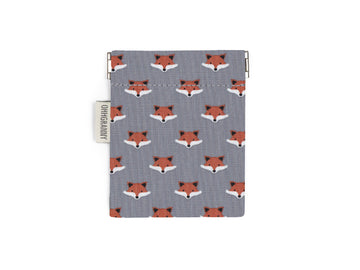 Mini Fox on Grey