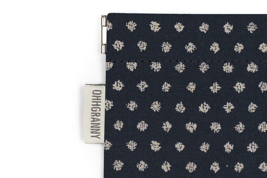 Dots on Indigo