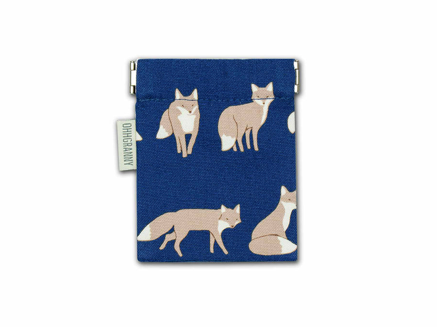 Playful Fox (Navy)