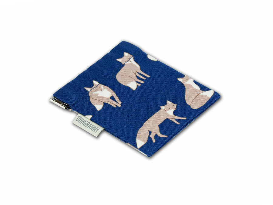 Playful Fox (Navy)