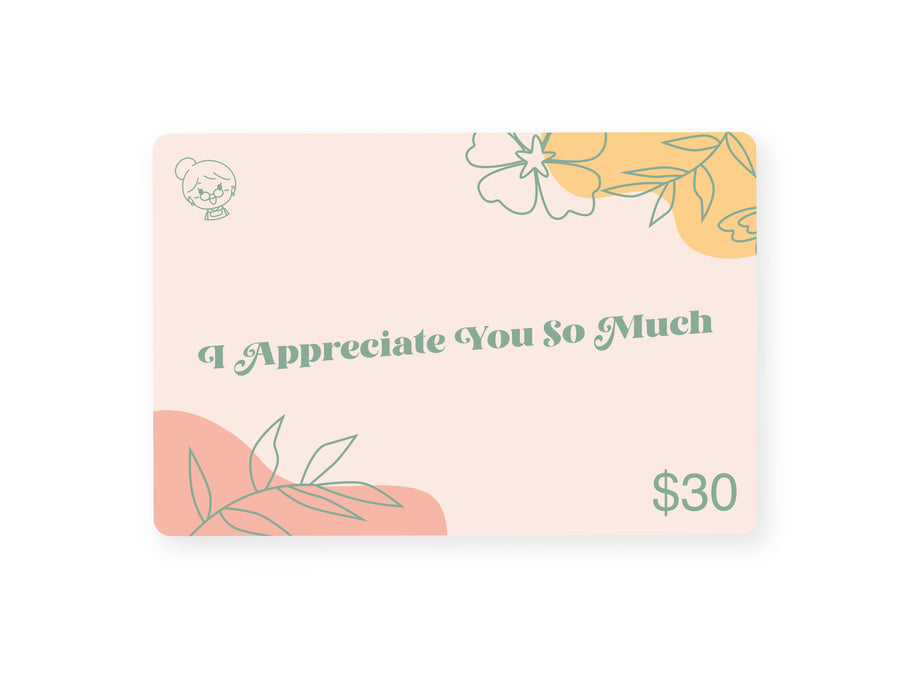 Ohhgranny e-Gift Card - $30